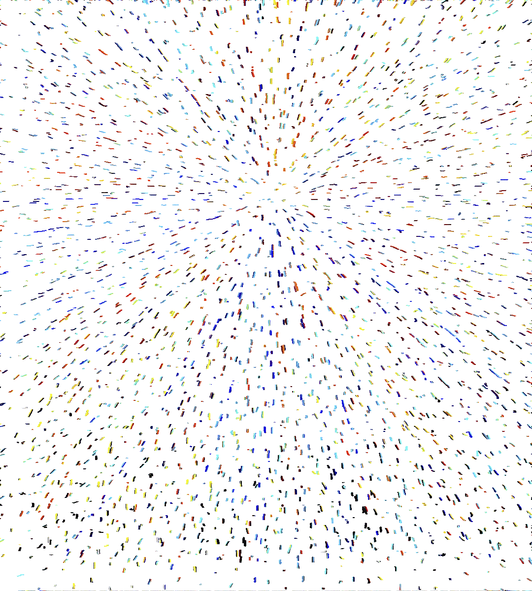 2012 Alex Fischer, Particle screen